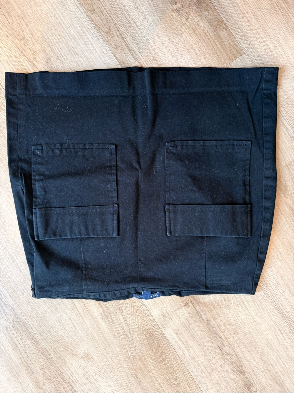 GAP Black Pocket Front Mini Skirt